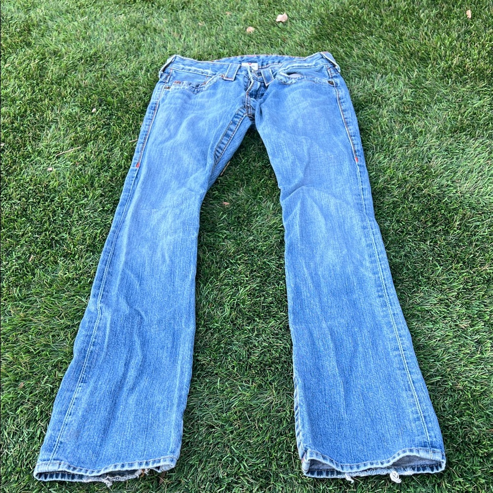 True Religion Light Blue Flared Women's Jeans size 26 Used
